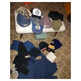 BOX OF HATS AND SCARVES