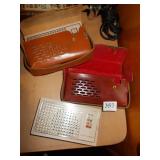 TWO SYLVANIA POCKET RADIOS