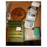 VICTOR RECEIPT CALCULATOR, PAPER/PEN HOLDER,