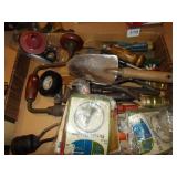 BOX LID WITH VARIOUS TOOLS