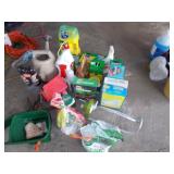 GARDENING PRODUCTS! MIRACLE GROW, SPRINKLER,