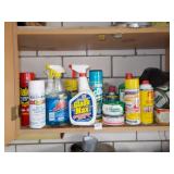 RAID, WEED B GONE, WD 40, OIL CAN, ETC.