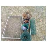 GARDEN ITEMS INCLUDING NETTING