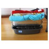 KITCHENAID ROASTING PAN, BEACH TOWELS, ETC.