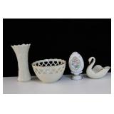 4 LENOX CERAMIC PIECES