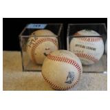 3 BASEBALLS - LITTLE LEAGUE TEAMS