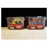 2 MATCHBOX - COCA-COLA DIE CAST TRUCKS: MEMORIAL