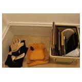 GROUPING: PICTURE FRAMES, TOOL POCKET, ETC.