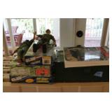 GROUPING: G.I. JOE ACTION FIGURES, SPACE CAPSULE,