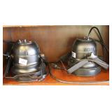 PAIR MULTI-COLORED ROTATING/FADING LIGHTS