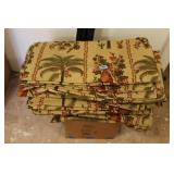 GROUPING: CURTAIN RODS AND CURTAINS