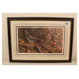 "GROUSE" BY YOUNG - PRINT - #369/3500 - FRAMED