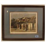 3 PRINTS: SKI TOWN IN COLORADO, JEAN LAFITTE
