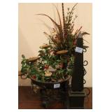 GROUPING: HOME DÉCOR: OBELISK, CENTERPIECE BOWL,