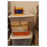 GROUPING: TOYS, ETC. - 4 BOXES