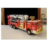 TOY FIRE TRUCK - BATTERY OPERATED - BATTERY COVER