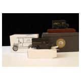 3 UPS DIE CAST TRUCKS 2 WITH ORIGINAL BOX