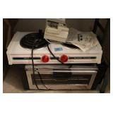 TOASTER OVER, DUAL ELECTRIC EYE WARMER