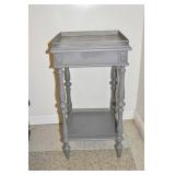 OCCASSIONAL TABLE - PAINTED - 16" SQUARE X 29"