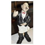 CHEF WINE BOTTLE HOLDER - 18" - COMPOSITE