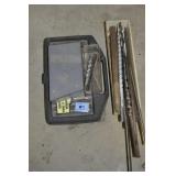 3 DRILL INDEXES WITH VARIOUS BITS