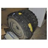 2 NEW TIRES: 36X1250X16.5 - ONE HAS WHEEL