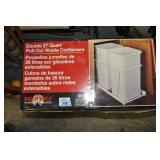 REV.A.SHELF DOUBLE 22 QT. PULL OUT WASTE