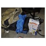 GROUPING: CAMPING SUPPLIES: WEBER GRILL, SLEEPING