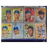8 - 1954 TOPPS BASEBALL CARDS