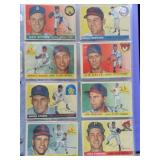 8 - 1955 TOPPS BASEBALL CARDS
