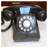 VINTAGE BELL SYSTEM ROTARY DESK TELEPHONE
