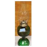 VINTAGE FLORAL ATTERN OIL LAMP