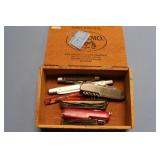 SEVEN ASSORTED POCKET KNIVES