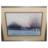 JIM GRAY 1142/1500 WINTER SUNSET