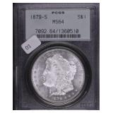 1879 S PCGS MS64 MORGAN DOLLAR