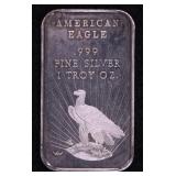 1 OZ .999 SILVER BAR