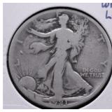 1921 S WALKING HALF DOLLAR G