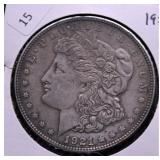 1921 MORGAN DOLLAR XF