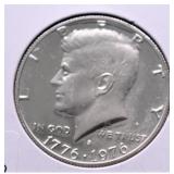 SILVER 1976S PROOF KENNEDY HALF DOLLAR