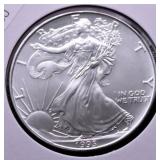 1993 SILVER EAGLE GEM
