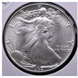 1986 SILVER EAGLE GEM