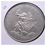 GEM BU OAK RIDGE 25TH ANIVERSARY MEDAL