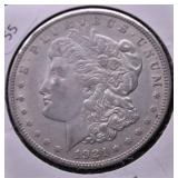 1921 MORGAN DOLLAR XF