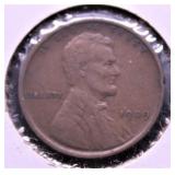 1909 VDB LINCOLN CENT AU