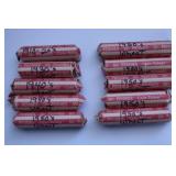 10 ROLLS OF WHEAT CENTS