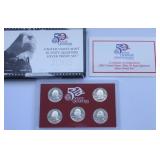 2005 SILVER PROOF QUARTER SET