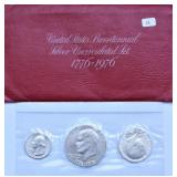 SILVER BICENTENNIAL MINT SET
