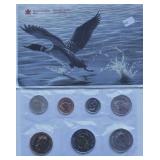 1997 CANADA MINT SET W 2$ BIMETAL
