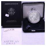 1997 PROOF SILVER EAGLE W BOX PAPERS