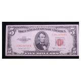 1953 B 5 $ RED SEAL VF